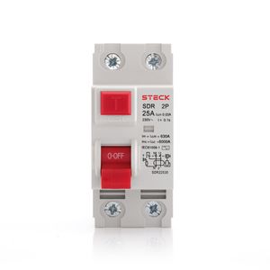 Interruptor Diferencial Residual 2P 63A 30MA Steck SDR26330