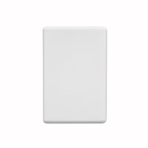 Espelho de Tomada 4x2 Cego com Suporte Stella Branco Steck 869070