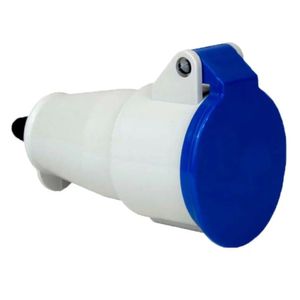 Acoplamento New Tite 2P+T 16A 6H Az 200/250V Ip67 Steck N3056W