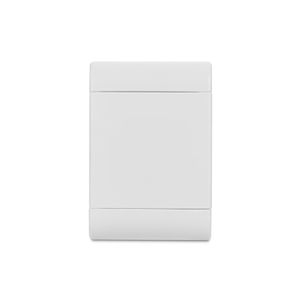 Quadro Embutir Ouro Box 05 Din Porta Opaca Steck SCM5OBR