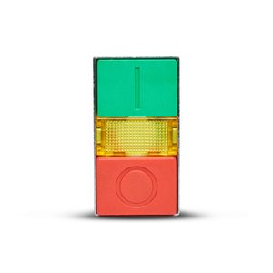 Botão Max Botãoton Duplo Lumin Metalico Steck SLMDL