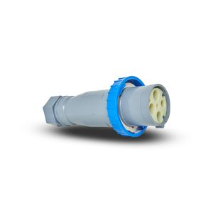 Plugue Neg Brasikon 3P+T 125A 200/250V 9H Az Ip67 Steck SN4679