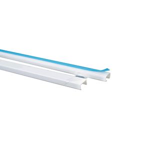 Canaleta Para Superficie Dexson 13 X 7 Mm Branca Com Adesivo 2M Schneider Electric DXN10031