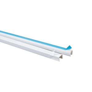 Canaleta Para Superficie Dexson 10 X 10 Mm Branca Com Adesivo 2M Schneider Electric DXN10021