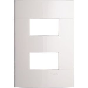 Placa 4X2 2 Postos Separados Decor Schneider Electric PRM044221