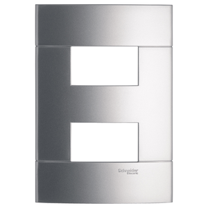 Placa 4X2 2 Postos Separados Decor Schneider Electric PRM044226