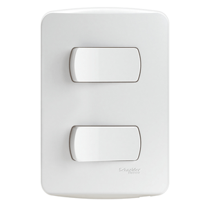 Conjunto 2 Interruptores Paralelos 10A 250V Miluz Schneider Electric S3B62130