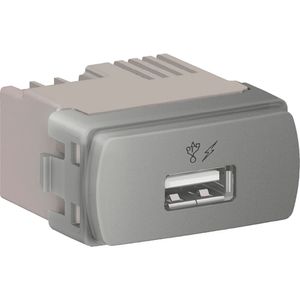 Modulo Tomada Carregador Usb 1A 127/220V 1M Al Schneider Electric S3B70812