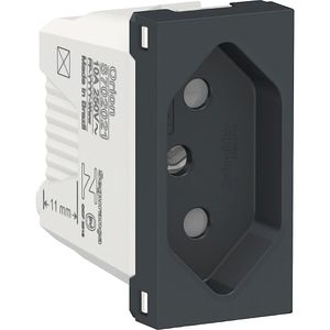 Módulo Tomada 2P+T 10A Grafite Orion Schneider Electric S70202194