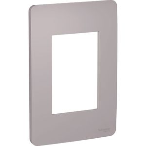 Placa 4X2 3 Postos Axis Grey (Cinza) Orion Schneider Electric S730103224