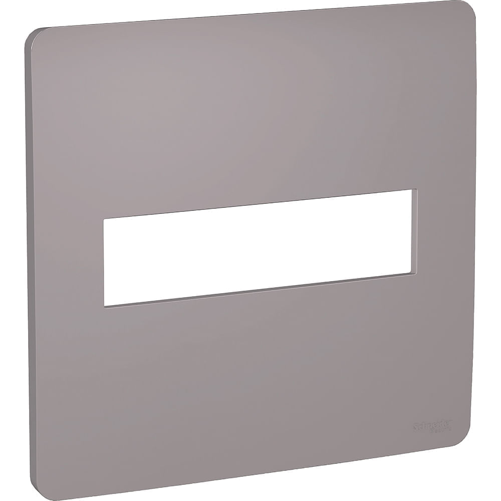 Placa 4x4 2 Postos Orion Axis Grey Schneider