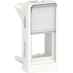 Tampa Para Conector Rj45 Keystone Branco (Somente Tampa Frontal Sem Conector) Orion Schneider Electric S70542104