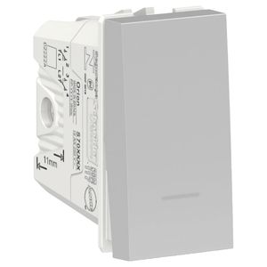Módulo Interruptor Bipolar Paralelo 10A Alumínio Orion Schneider Electric S70110474