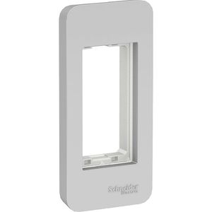 Placa Suporte Para Divisorias 1 Modulo Cor Aluminio Schneider Electric S731001074