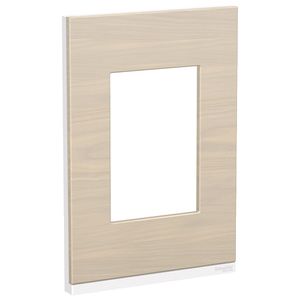 Placa 4X2 3 Postos Class Br / Nordic Wood Vertical Schneider Electric S734103829