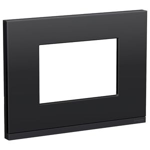 Placa+Suporte 4X2 3 Postos Class Gr / Graphite Fenix Horizontal Schneider Electric S73410387H9