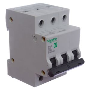 Disjuntor Easy9 3P 16A Curva C - 3000A Schneider Electric EZ9F33316