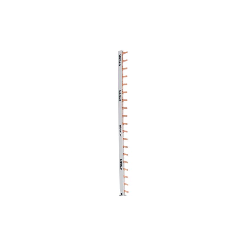 Barra Mon 80A 220/440V 1X19P Din Steck S1F320B
