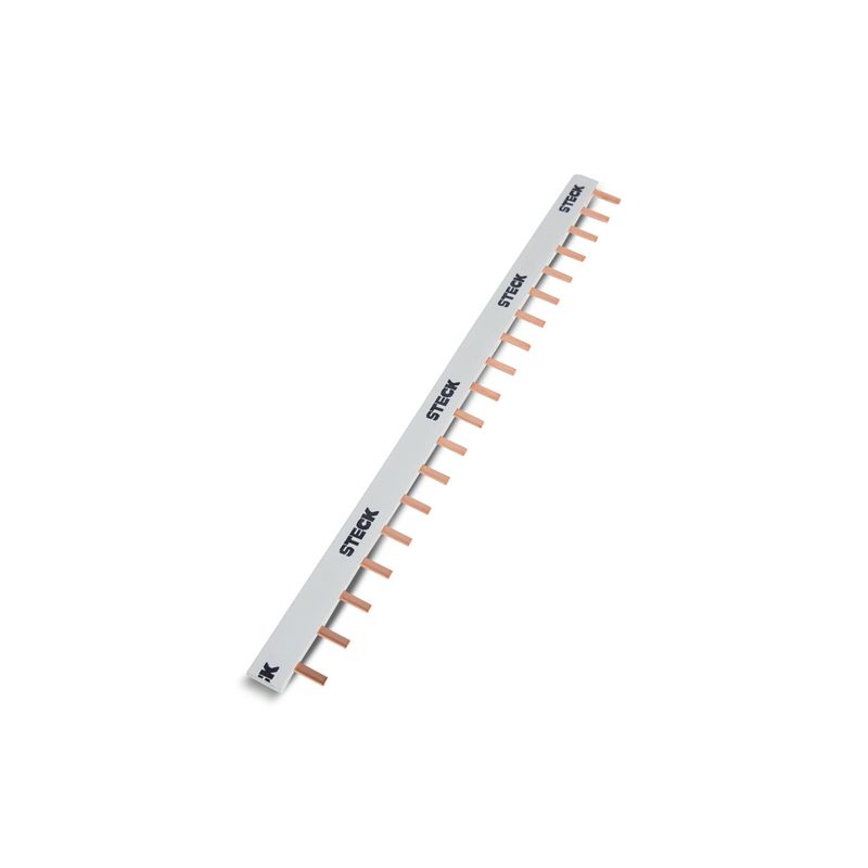 Barra Mon 80A 220/440V 1X19P Din Steck S1F320B