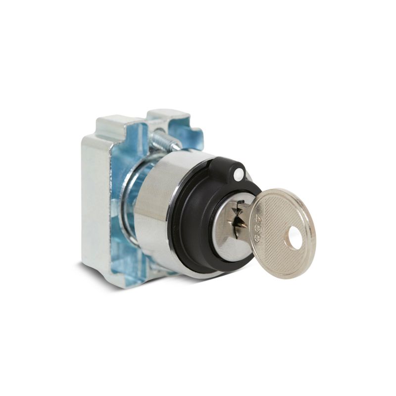 Botão Max Botãoton Com C/Ch Pt 1-0-2 P0 Metalico Steck SLCM8T0C