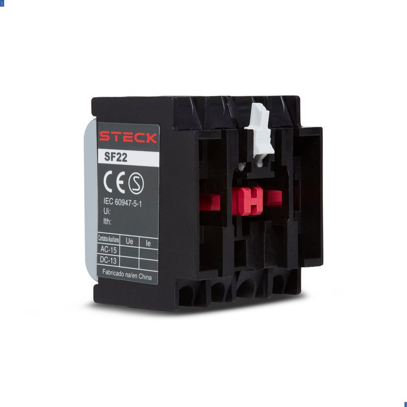 Contato Auxiliar Frontal 1Na+3Nf Challenger Steck SF13