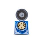 Tomada Embutir Shock Tite 2P+T 200A 200/250V2~ 6H Az Steck S3846W