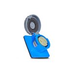 Tomada Embutir Shock Tite 3P+T 16A 200/250V 9H Az Ip67 Steck S4049W