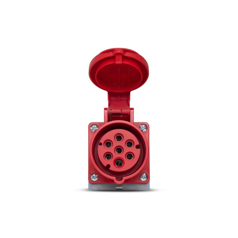 Tomada Sobrepor 6P+T 16A 380/440V Rj 60Hz Steck S1006