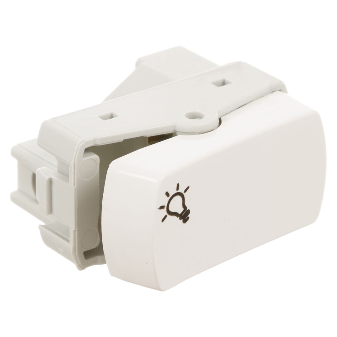 Módulo Pulsador Minuteria 10A S3B72560 Branco Miluz Schneider
