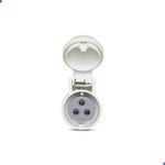 Acoplamento Brasikon 2P+T 42Vca 16A 12H Br Steck S283