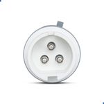 Plugue Brasikon 3P 42Vca 16A (12H)Br Baixissima Ten Steck