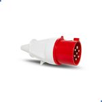 Plugue Brasikon 6P+T 32A 380/440V 6H Vm Ip44 Steck S0276