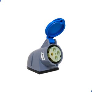 Tomada Sobrepor Brasikon 3P+T 32A 200/250V 9H Az Ip44 Steck