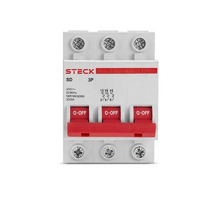 Disjuntor Trifásico 16A 3P CURVA C 3KA Steck SDD63C16