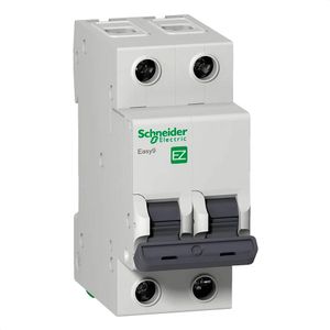 Disjuntor Easy9 2P 50A Curva B - 3000A Schneider Electric EZ9F13250