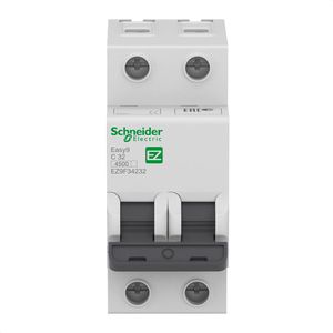 Disjuntor Easy9 2P 10A Curva C - 3000A Schneider Electric EZ9F33210