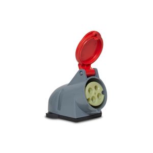 Tomada Sobrepor 3P+T 016A 380/440V3 Rj 60Hz Steck S4006