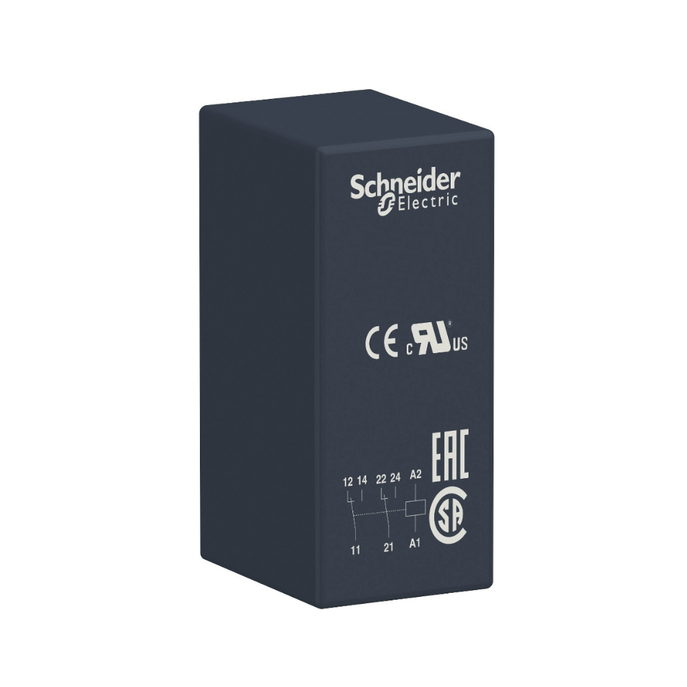 Relé De Interface 8A 2Naf 24Vcc RSB2A080BD Schneider