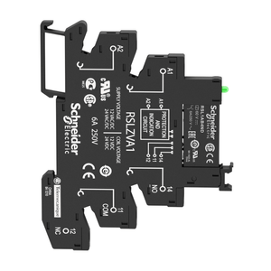 Relé De Interface Slim 6A 1Naf LED 230Vca/Cc RSL1PVPU Schneider Eletric