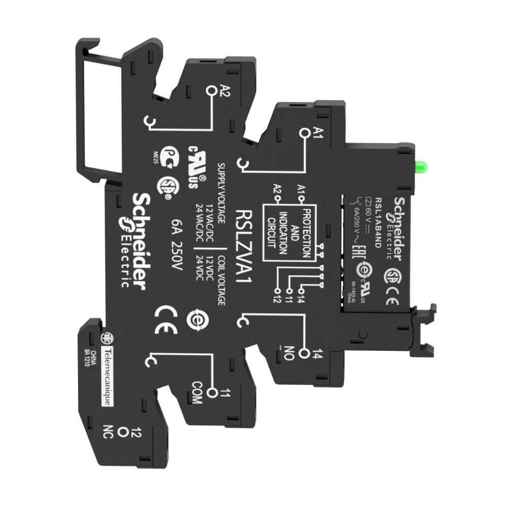 Relé De Interface Slim 6a 1naf Led 230vca/cc Rsl1pvpu Schnei