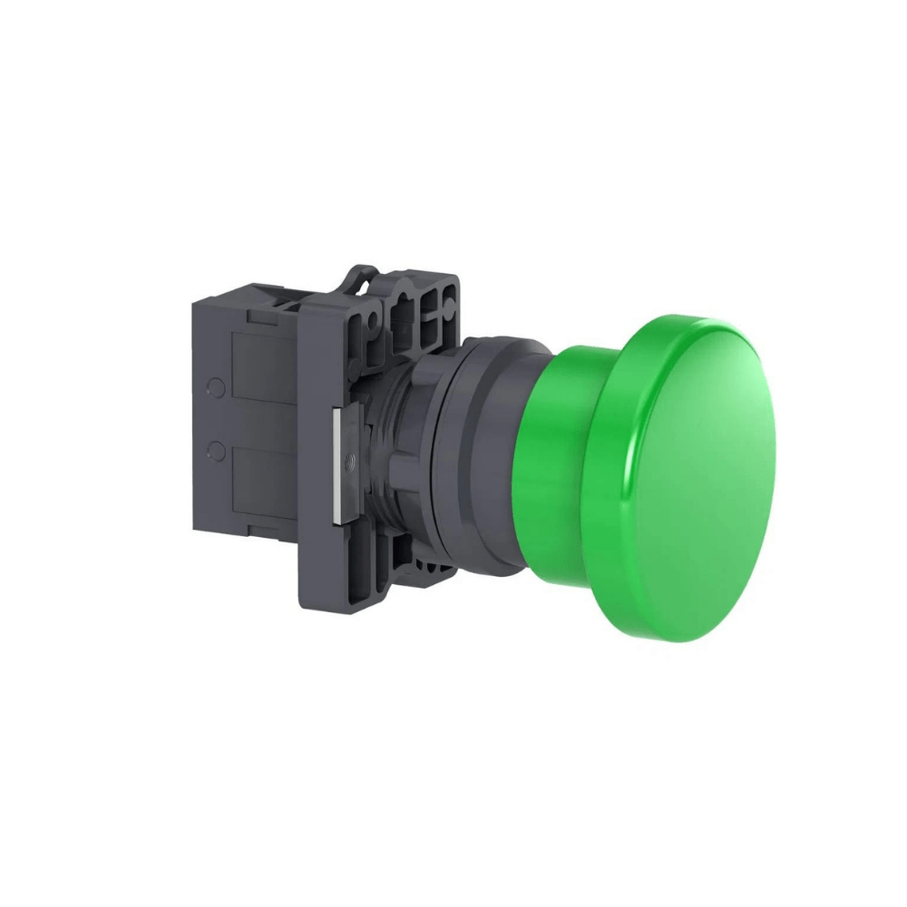 Botão 22Mm 1Na Verde Soco Impulsão D40Mm Xa2Ec31 Plástico Schneider