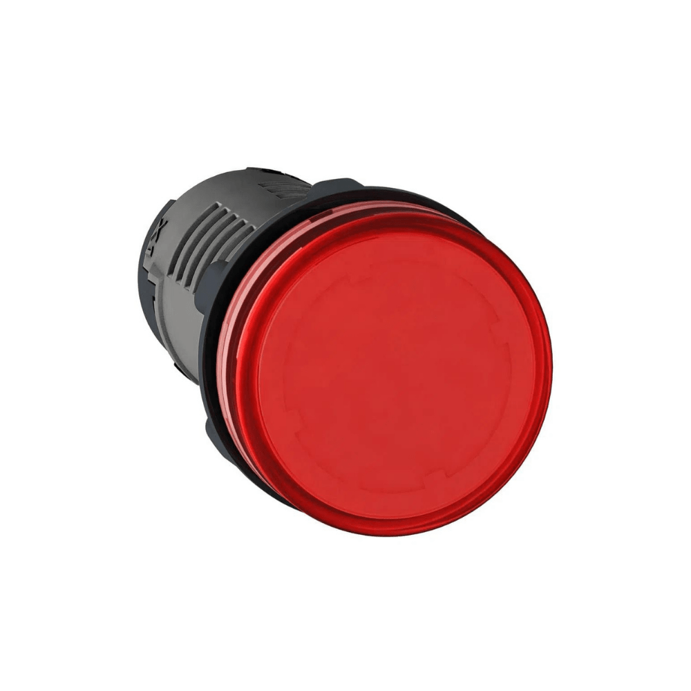 Sinaleiro Redondo 22Mm Monobloco Led 24V Vermelho Xa2Evb4Lc Plástico Schneider