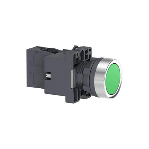 Botão 22Mm 1Na Led 24V Verde Iluminado Xa2Ew33B1 Plástico Schneider Eletric