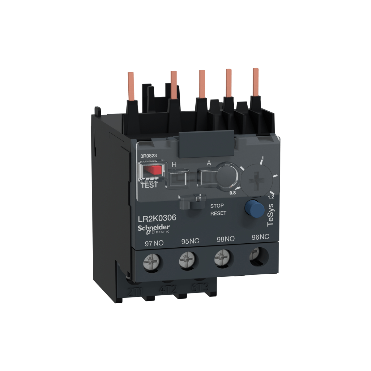 Relé Bimetálico Mini 0,80-1,2A Lr2-K0306 Schneider