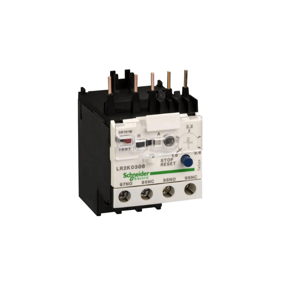 Encontraproduto.com.br - Relé Bimetálico Mini 1,8-2,6A Lr2-K0308 Schneider