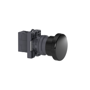 Botão 22Mm 1Na Preto Soco Impulsão D60Mm Xa2Er21 Plástico Schneider Eletric