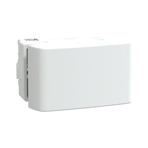 Modulo Interruptor Simples 10Ax 250V 1M Branco Fosco, Schneider Electric, S400107