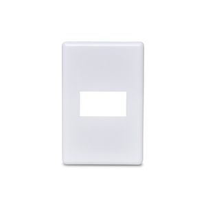 Placa 4X2 Stella 1 Módulo Horizontal Steck 869012