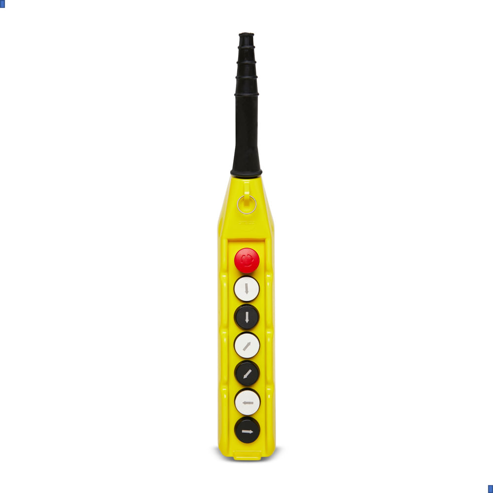 Botoeira Max Botton 6Xoperacoes+Emergencia Steck Pl07 - Steck