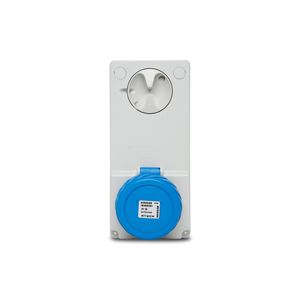 Tomada Ang Quasar 3P+T 16A 220/250V 9H Az Ip67 Steck Qua4049